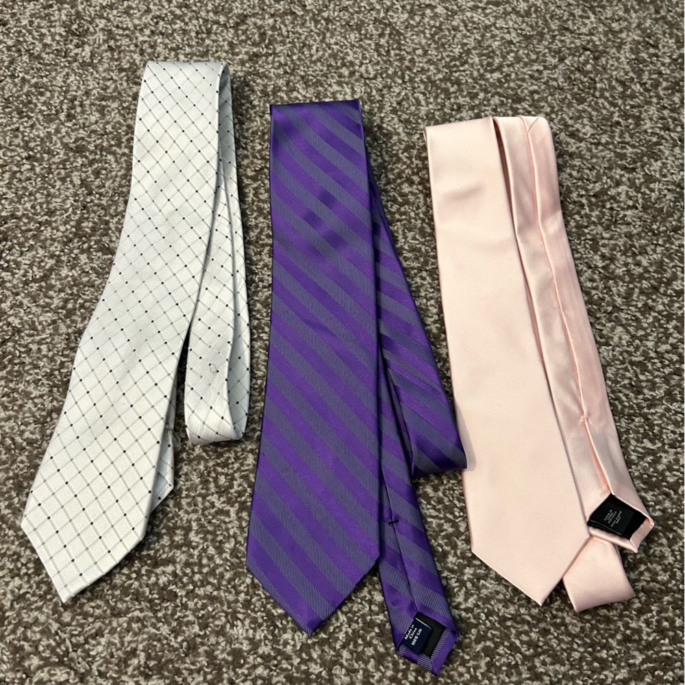 Brand new men’s silk ties
